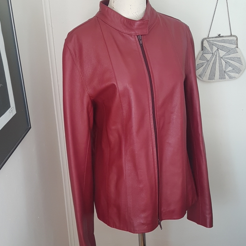 🇨🇦 Italian leather jacket